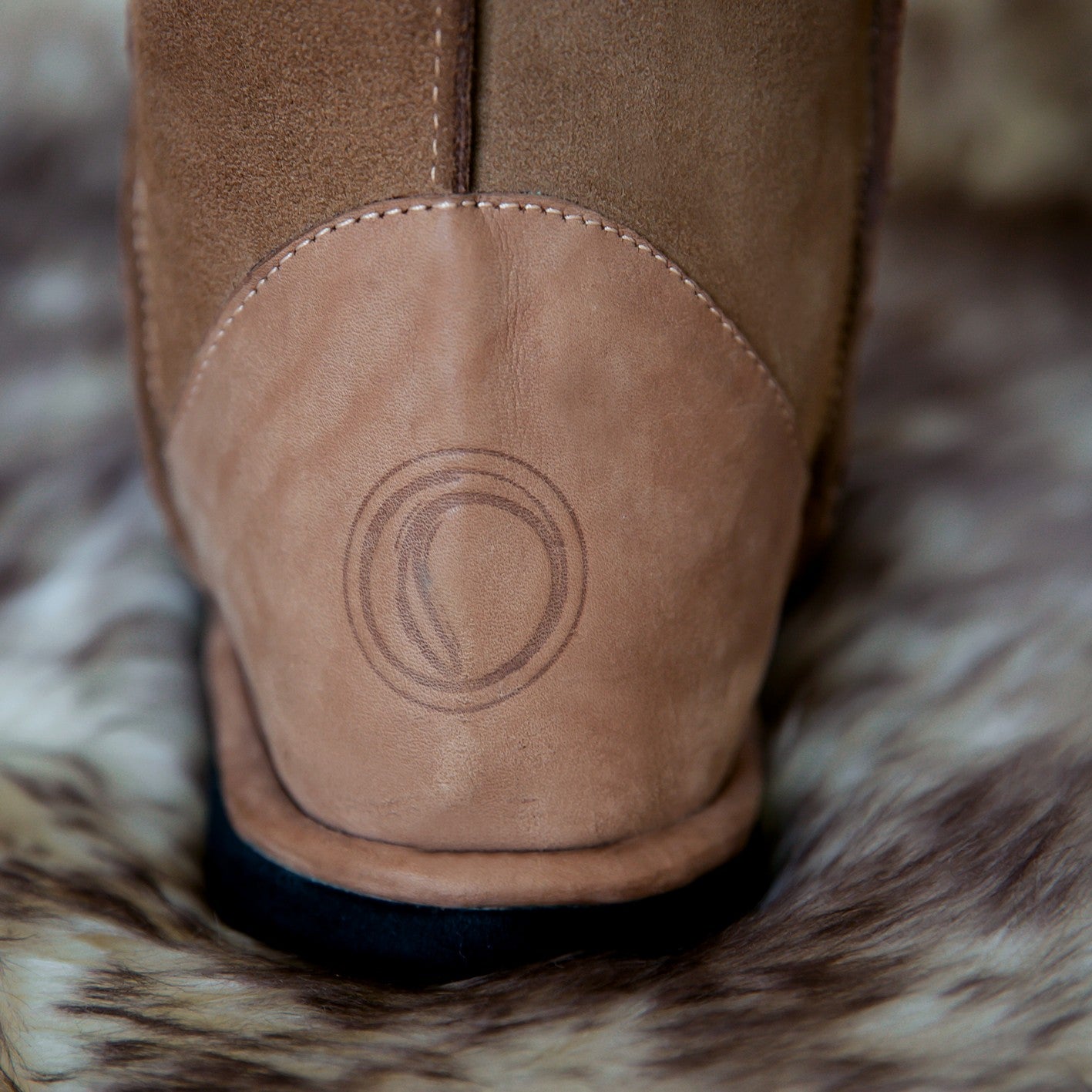 MADE TO ORDER | Hugg Boots | Mid-Calf | Chestnut | Sheepskin & Suede Boots