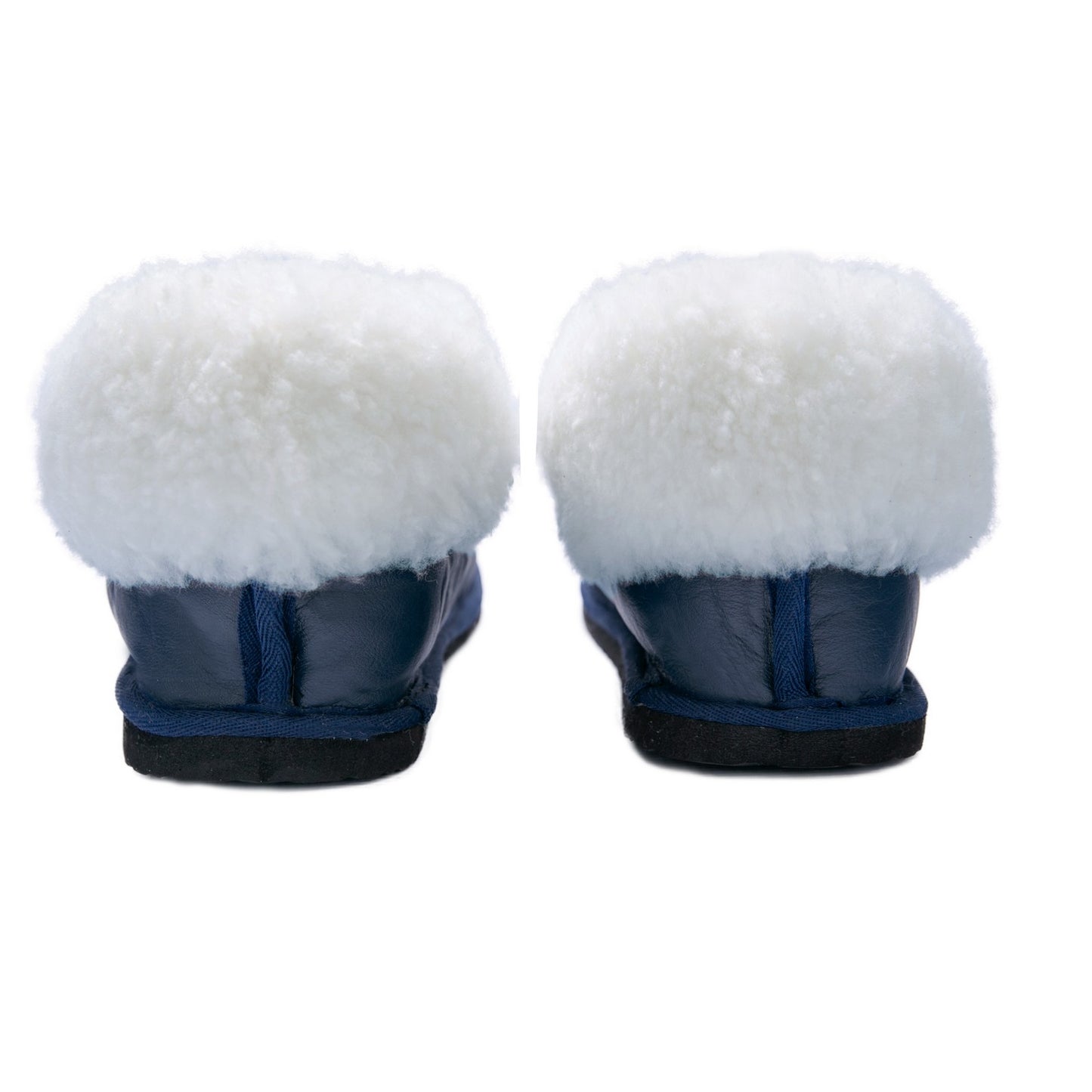 Cosy Shepherd | Navy Blue | Leather