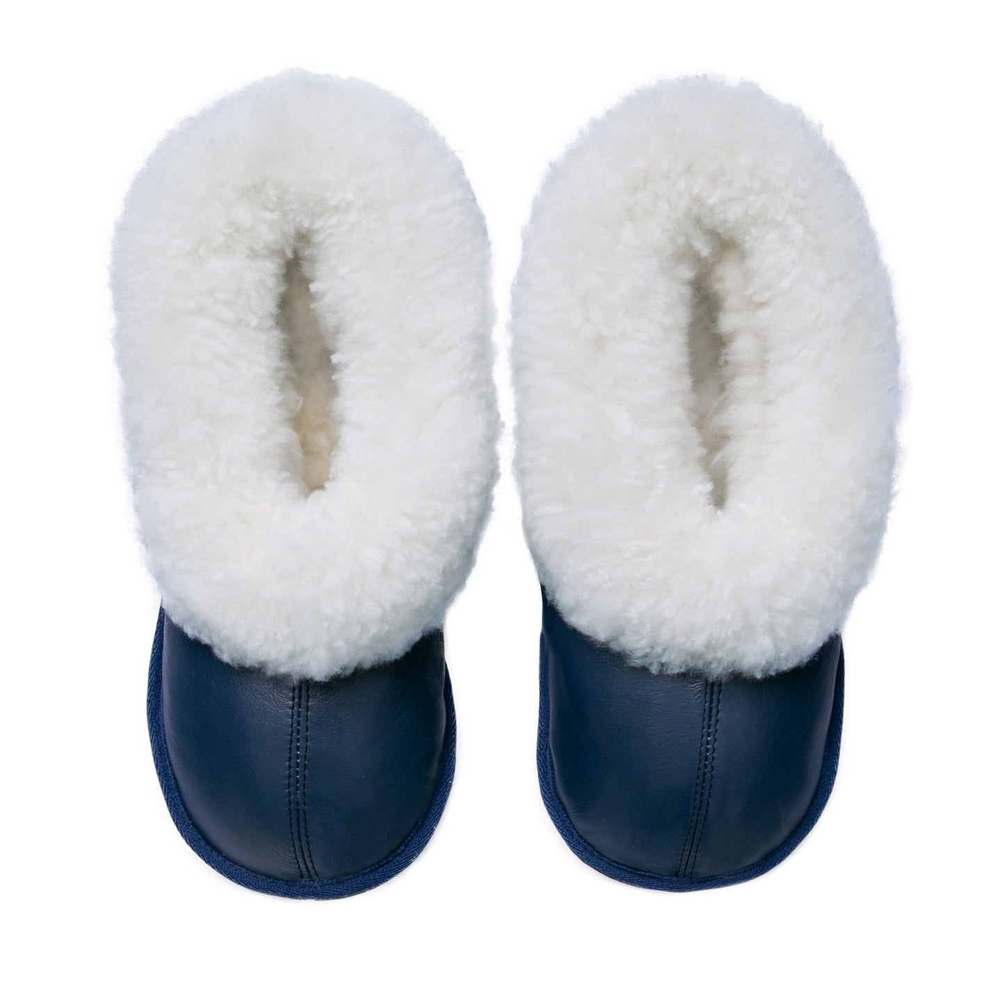 Cosy Shepherd | Navy Blue | Leather