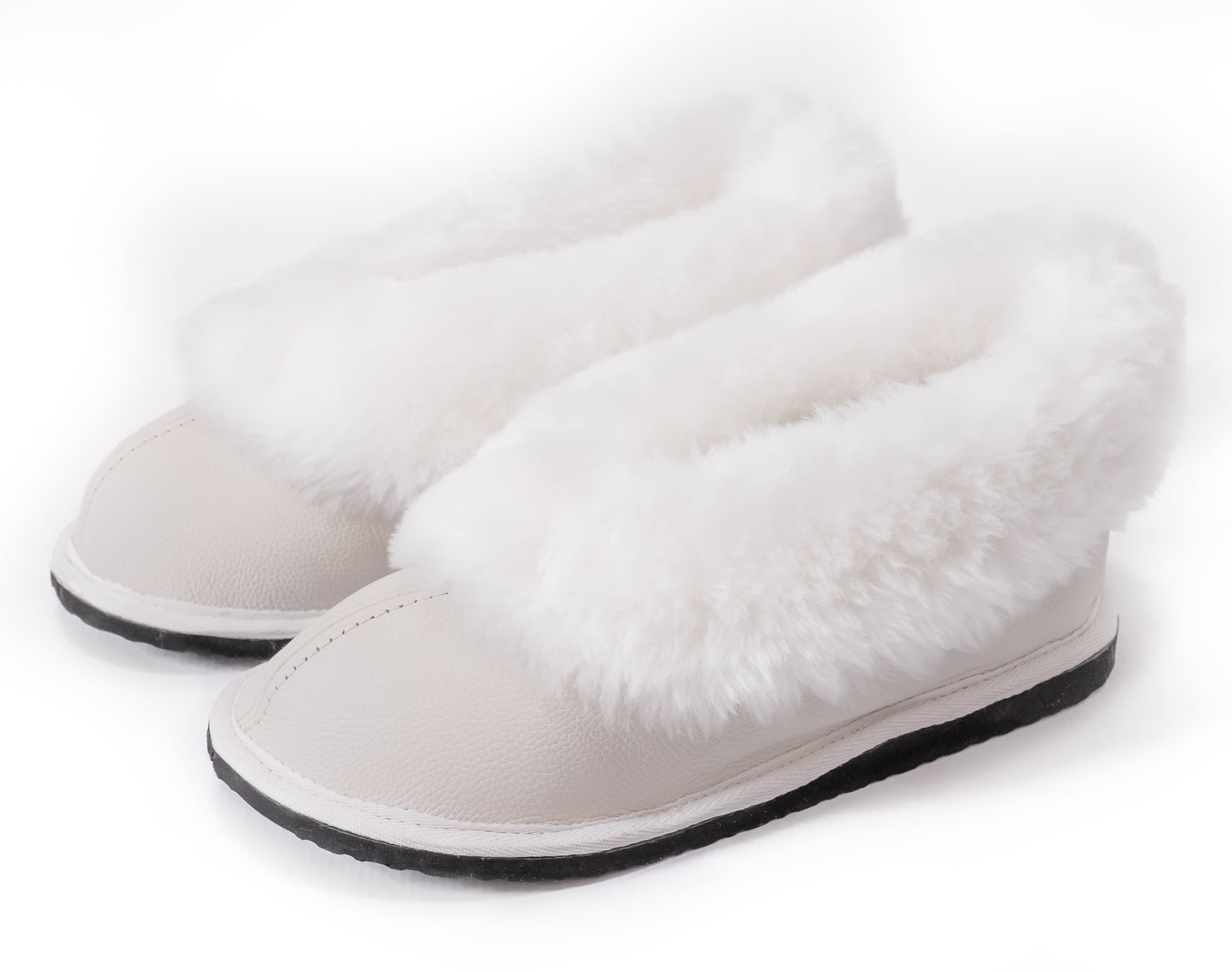 Cosy Shepherd | Ivory White | Leather