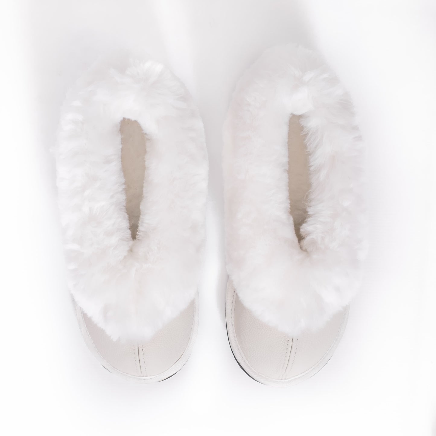 Cosy Shepherd | Ivory White | Leather