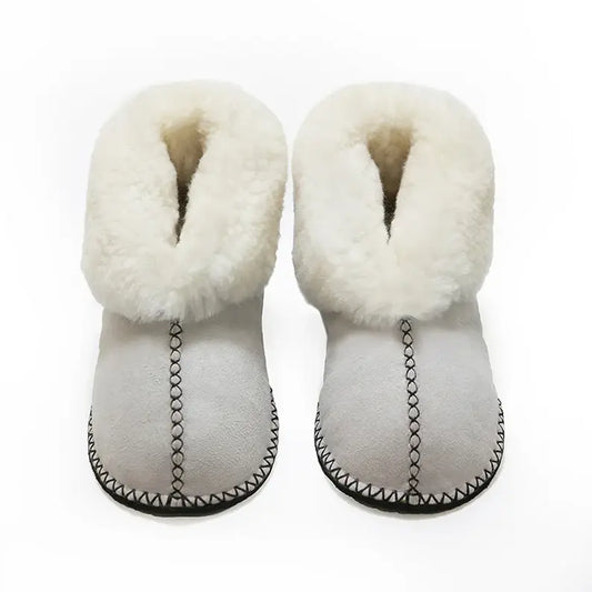 Margie's Comfies | Light Grey | Handcrafted