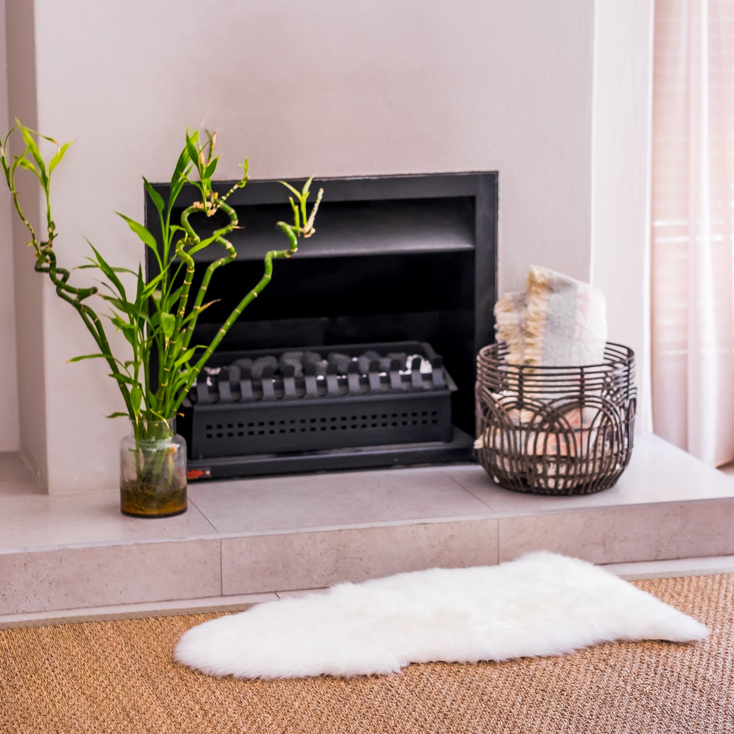 Sheepskin | Long Wool | Creamy White