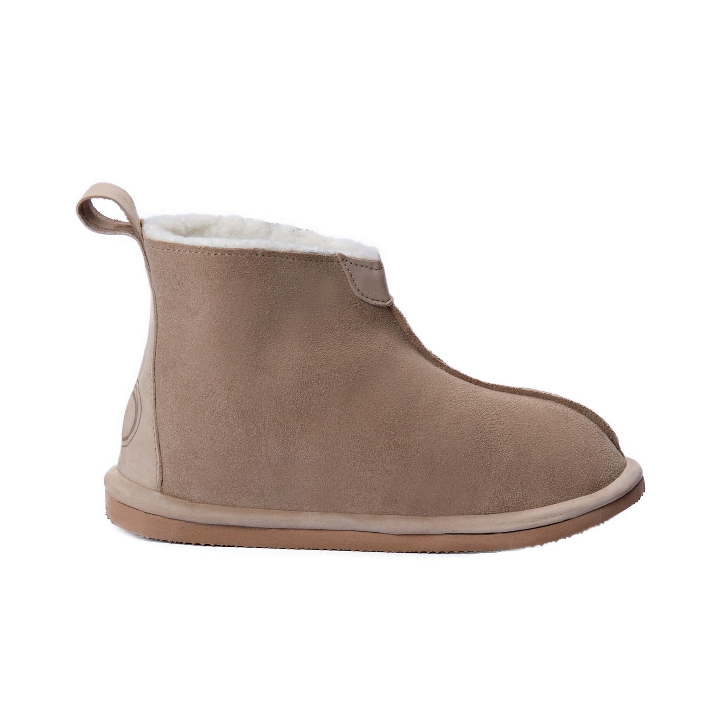 Shushu Ankle Boots | Stone | Unisex Sheepskin & Suede Boots