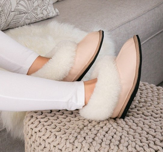 Cosy Shepherd | Ballet Pink | Leather