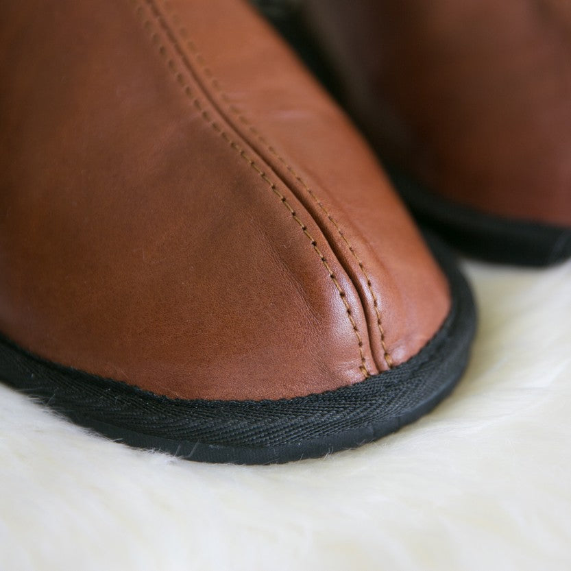 Mule | Gingerbread | Leather | Binding Collar