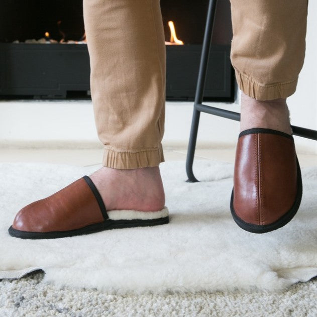 Mule | Gingerbread | Leather | Binding Collar