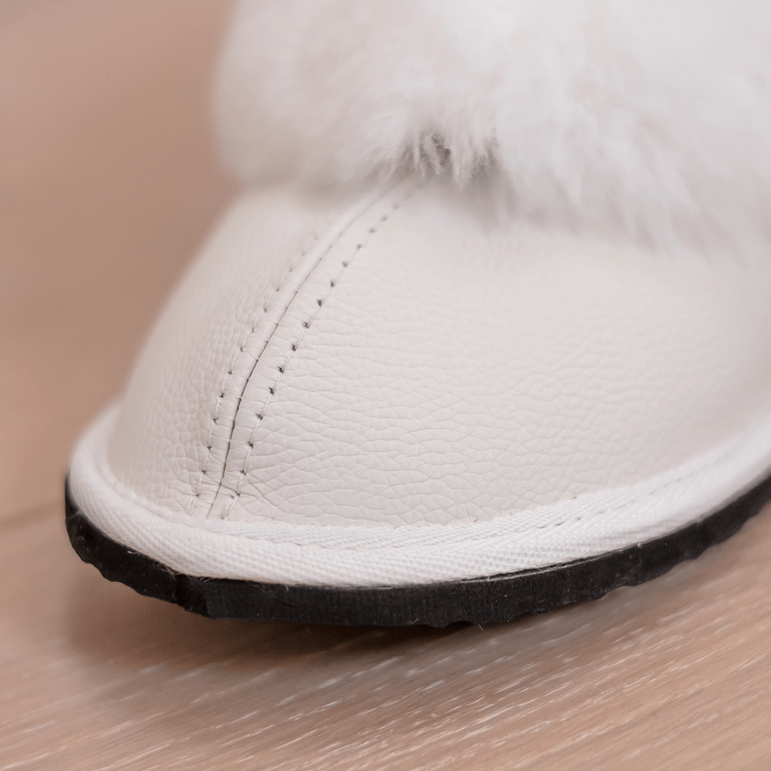 Cosy Shepherd | Ivory White | Leather