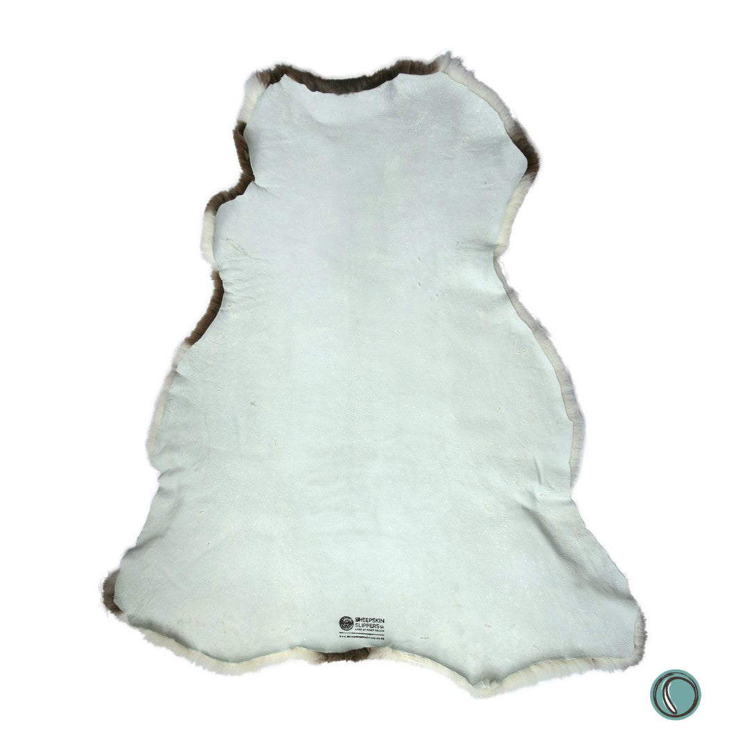 Crossbreed Sheepskin | Brown Natural Dots