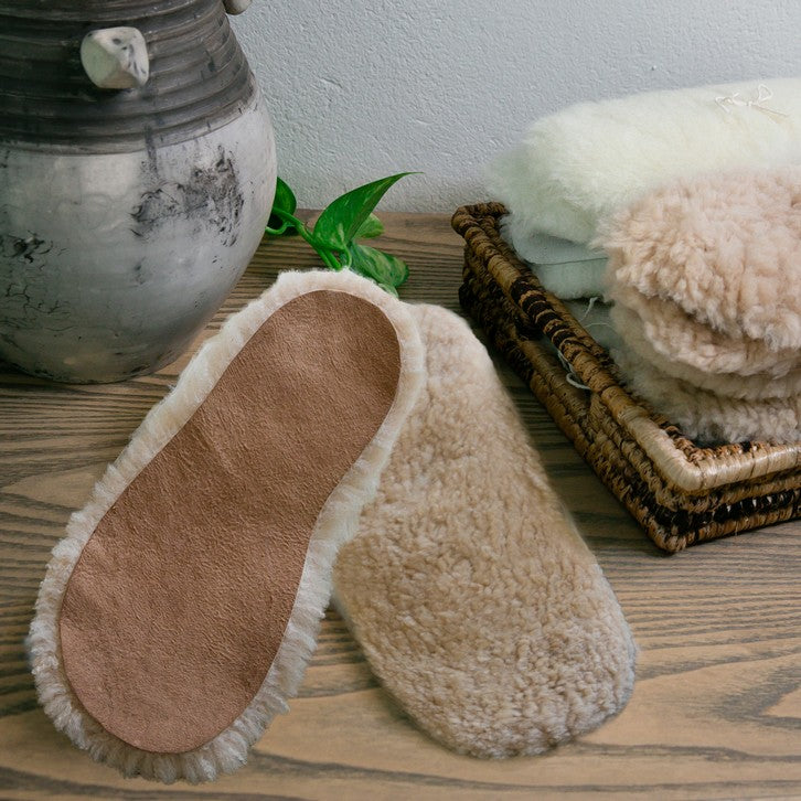 Sheepskin Insoles | Tan | Handcrafted