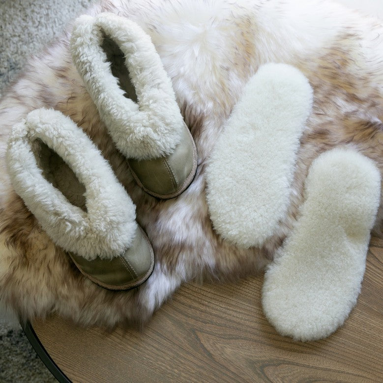 Sheepskin Insoles | Natural | Handcrafted