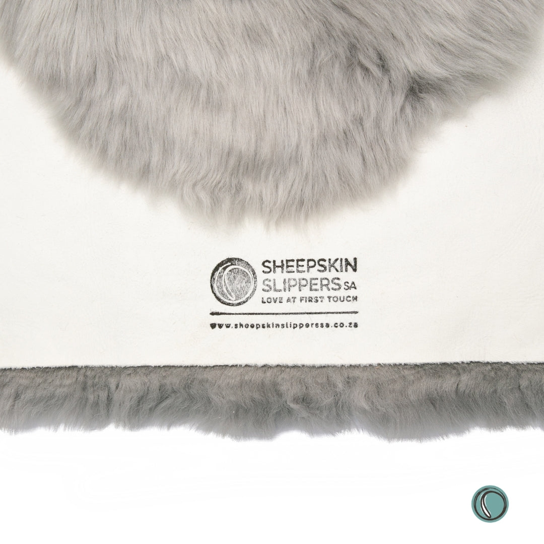 Long Wool Sheepskin | Light Grey