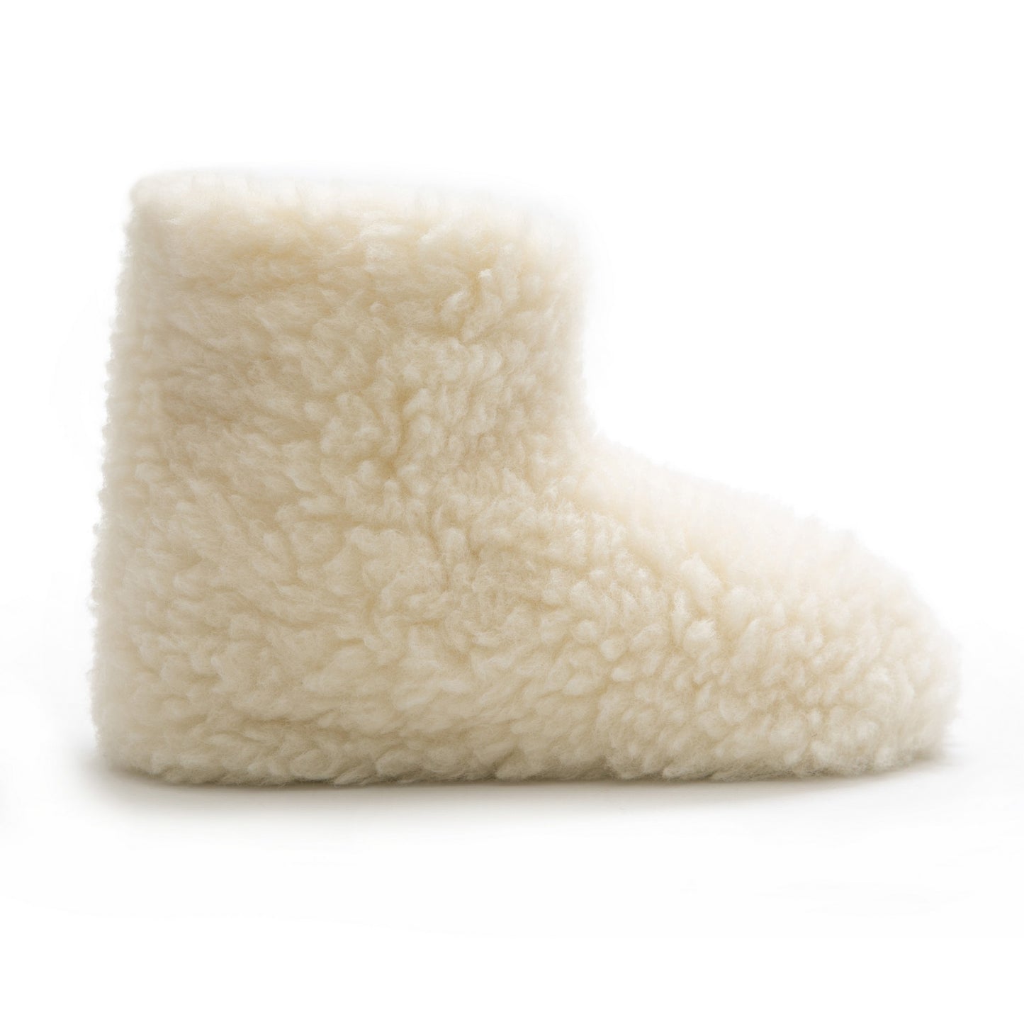 MADE TO ORDER | High Igloo Classic Slippers | Cream | Wool Lining
