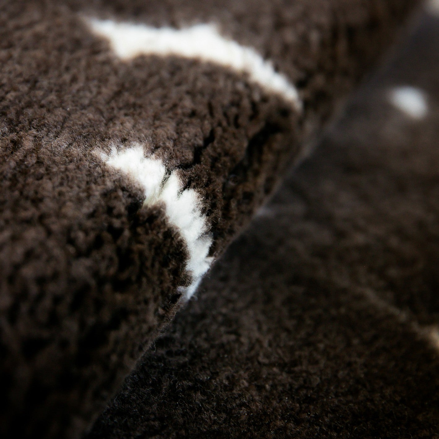 Crossbreed Sheepskin | Natural With Brown Markings