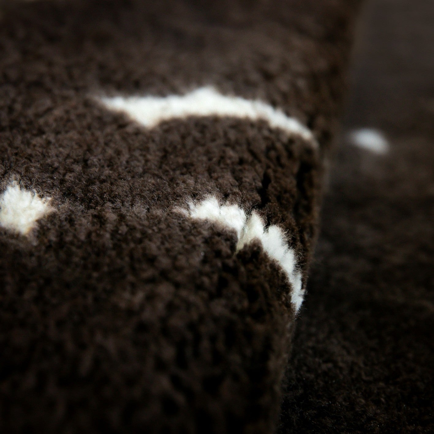 Crossbreed Sheepskin | Natural With Brown Markings