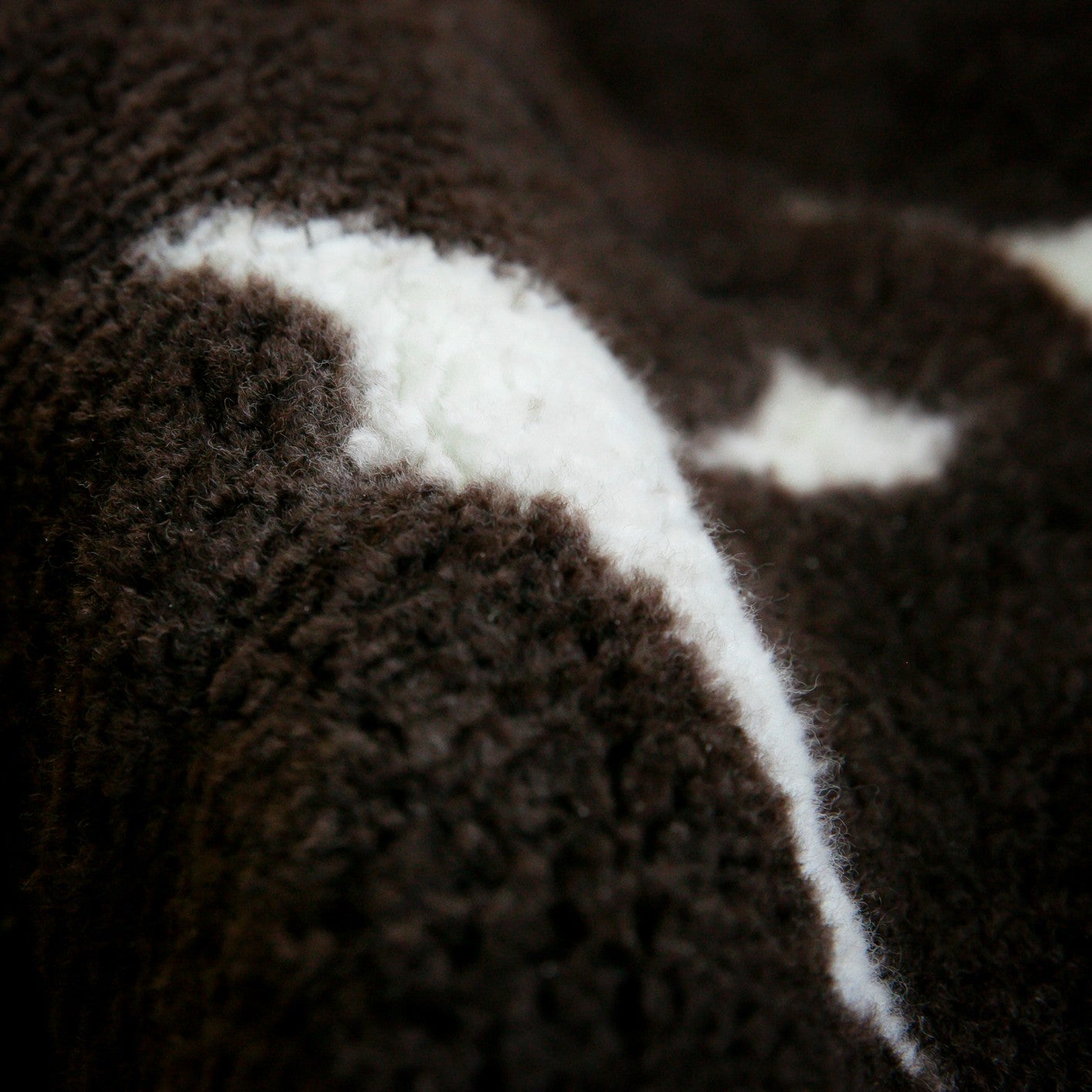 Crossbreed Sheepskin | Natural With Brown Markings