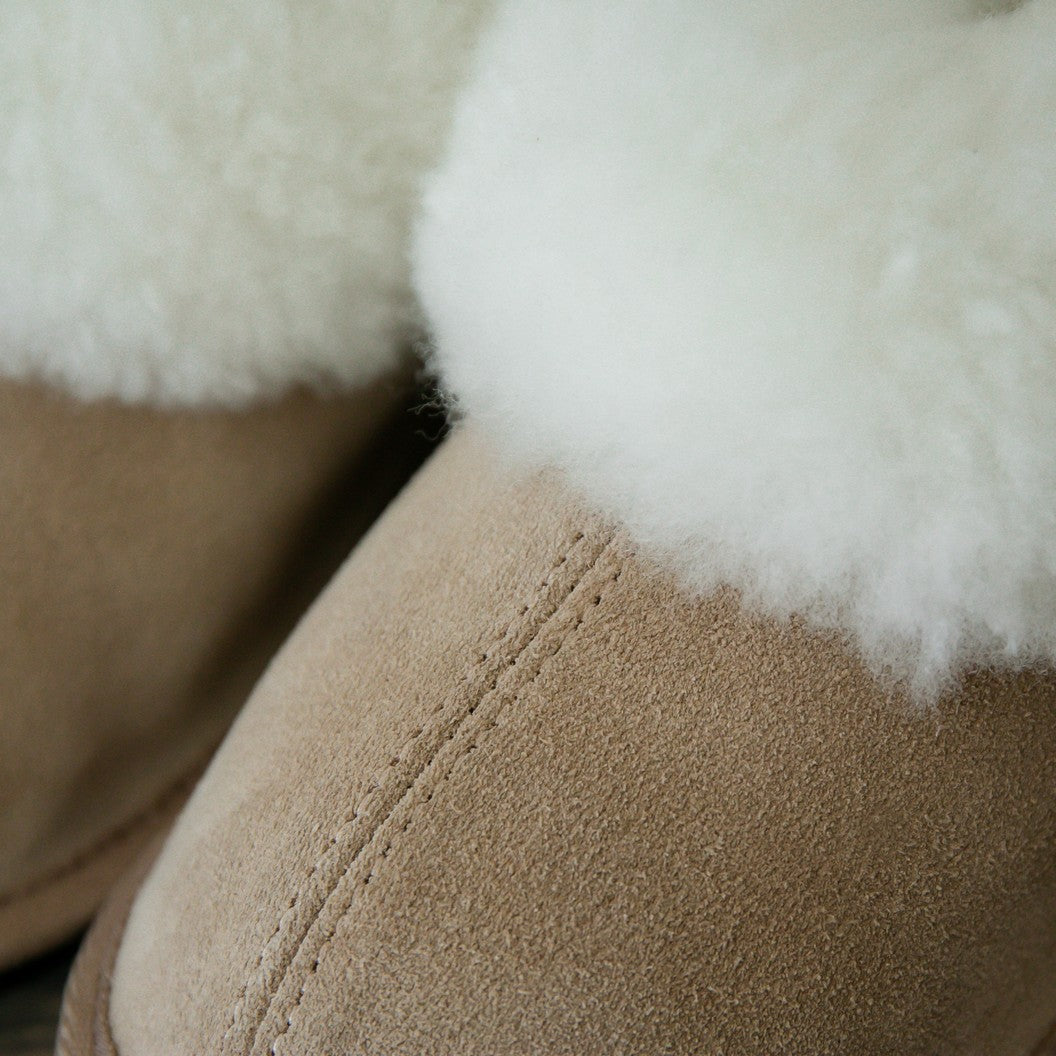 Cosy Shepherd | Stone | Suede