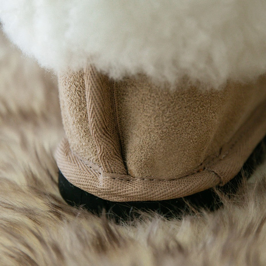 Cosy Shepherd | Stone | Suede