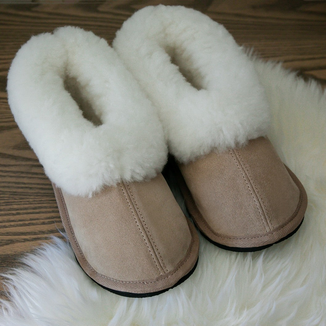 Cosy Shepherd | Stone | Suede