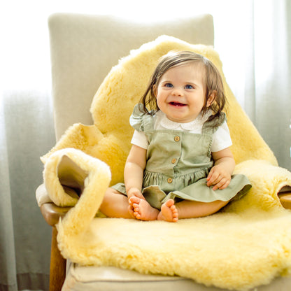 Medical Grade Sheepskin | Yellow