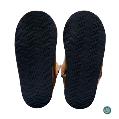 Hugg Boots | Mid-Calf | Chestnut | Sheepskin & Suede Boots | MADE TO ORDER