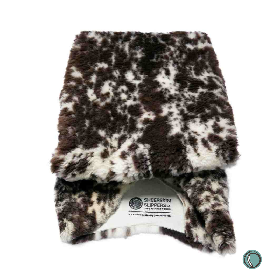 Crossbreed Sheepskin | Natural & Brown Speckles