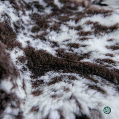 Crossbreed Sheepskin | Natural & Brown Speckles