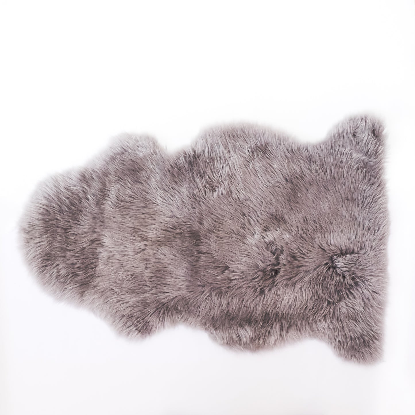 Long Wool Sheepskin | Light Grey