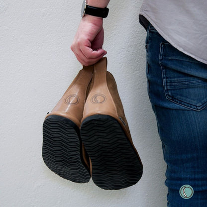 Shushu Ankle Boots | Chestnut | Sheepskin & Suede | MADE TO ORDER