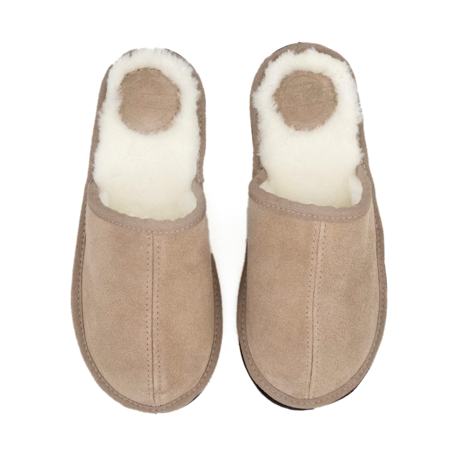 Mule | Stone | Suede