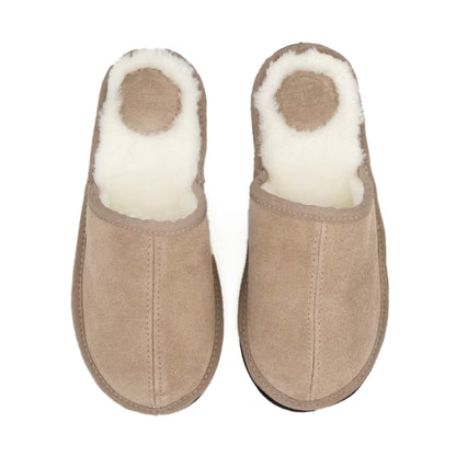 Mule | Stone | Suede