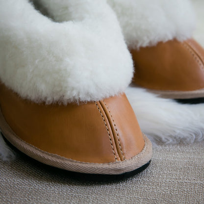 Cosy Shepherd | Toffee | Leather