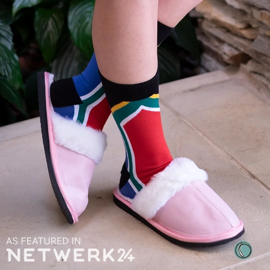 Mule Wool Collar Slippers | Slip-On | Rosy Pink | Leather & Sheepskin