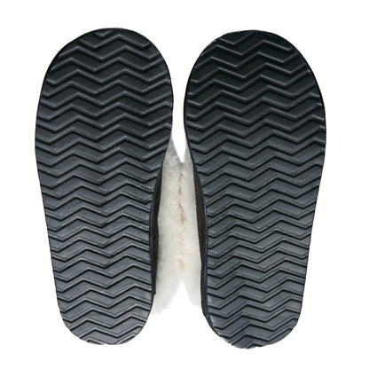 Cosy Shepherd Slippers | Chocolate | Suede & Sheepskin