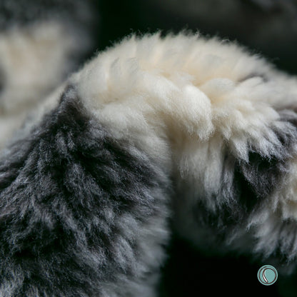Crossbreed Sheepskin | Grey Dark Brown