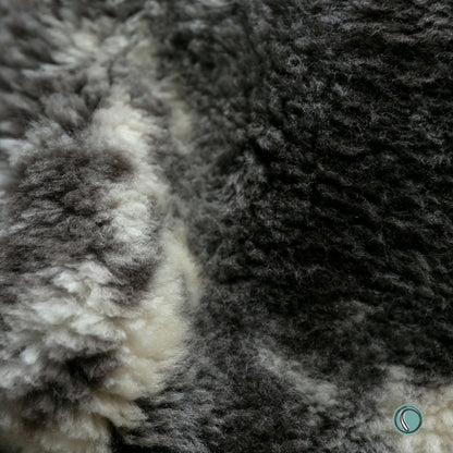 Crossbreed Sheepskin | Grey Dark Brown