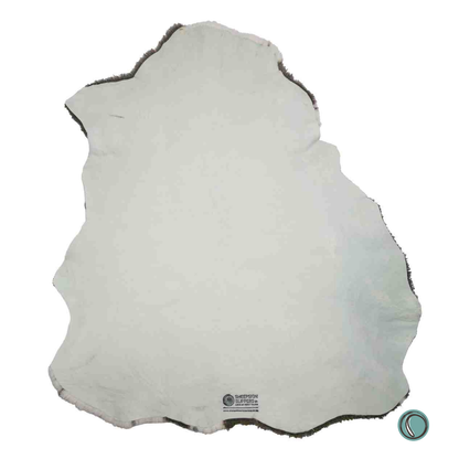 Crossbreed Sheepskin | Natural With Brown Markings