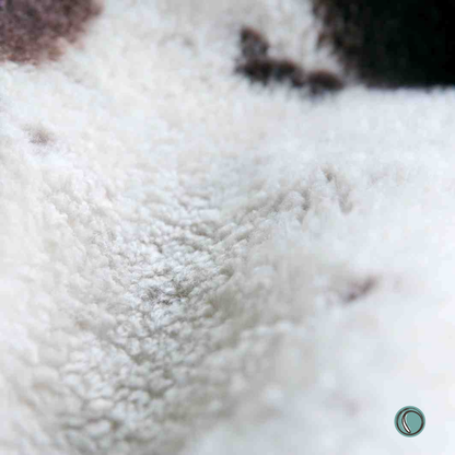 Crossbreed Sheepskin | Natural With Brown Markings