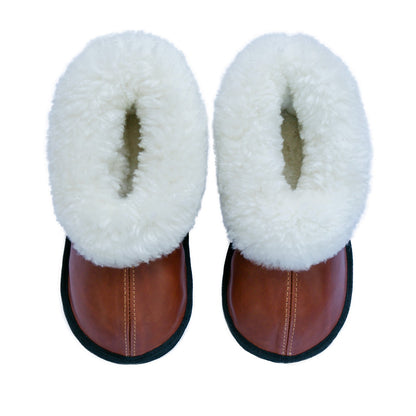 Cosy Shepherd | Gingerbread | Leather