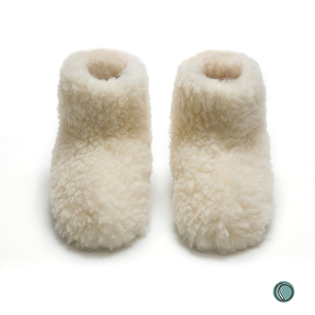 High Igloo Classic Slippers | Cream | Wool Lining | MADE TO ORDER