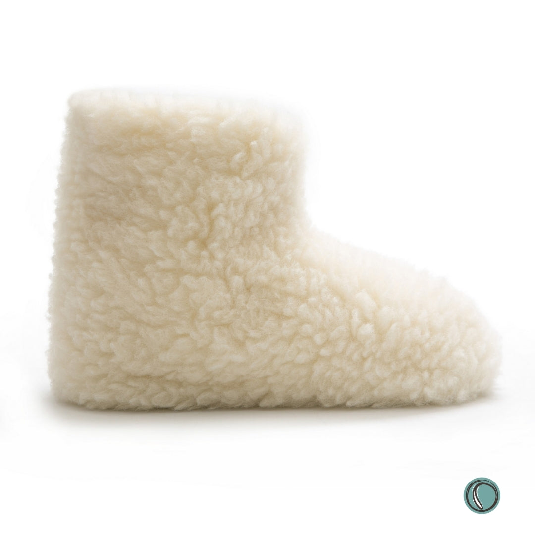 High Igloo Classic Slippers | Cream | Wool Lining | MADE TO ORDER