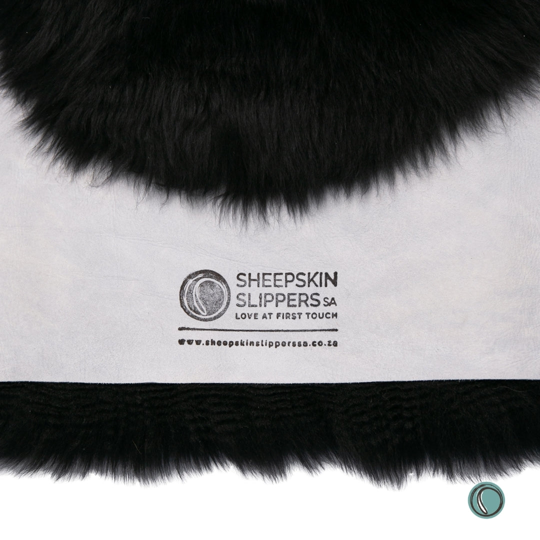Long Wool Sheepskin | Black