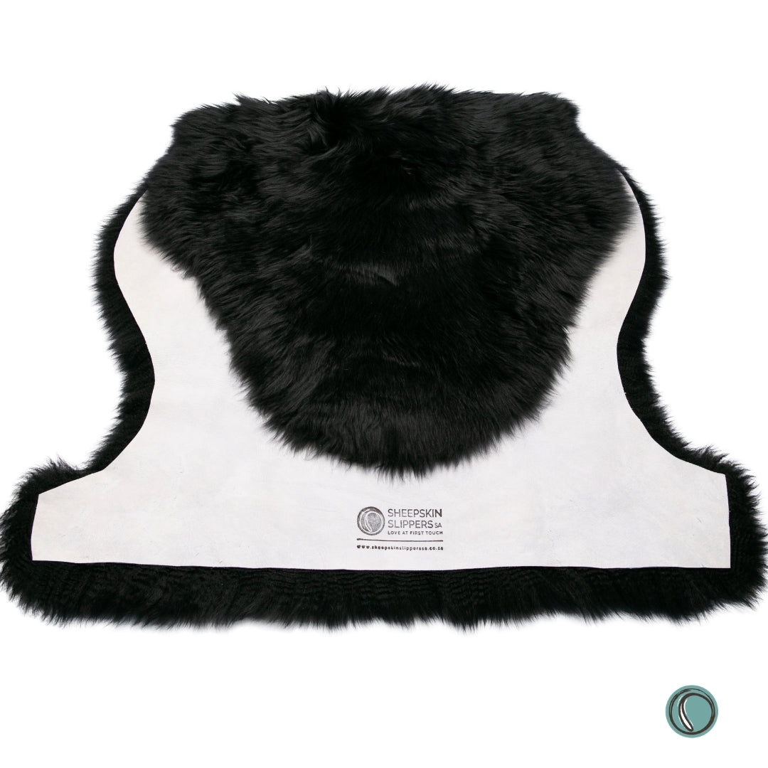 Long Wool Sheepskin | Black