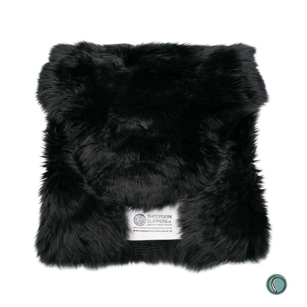 Long Wool Sheepskin | Black