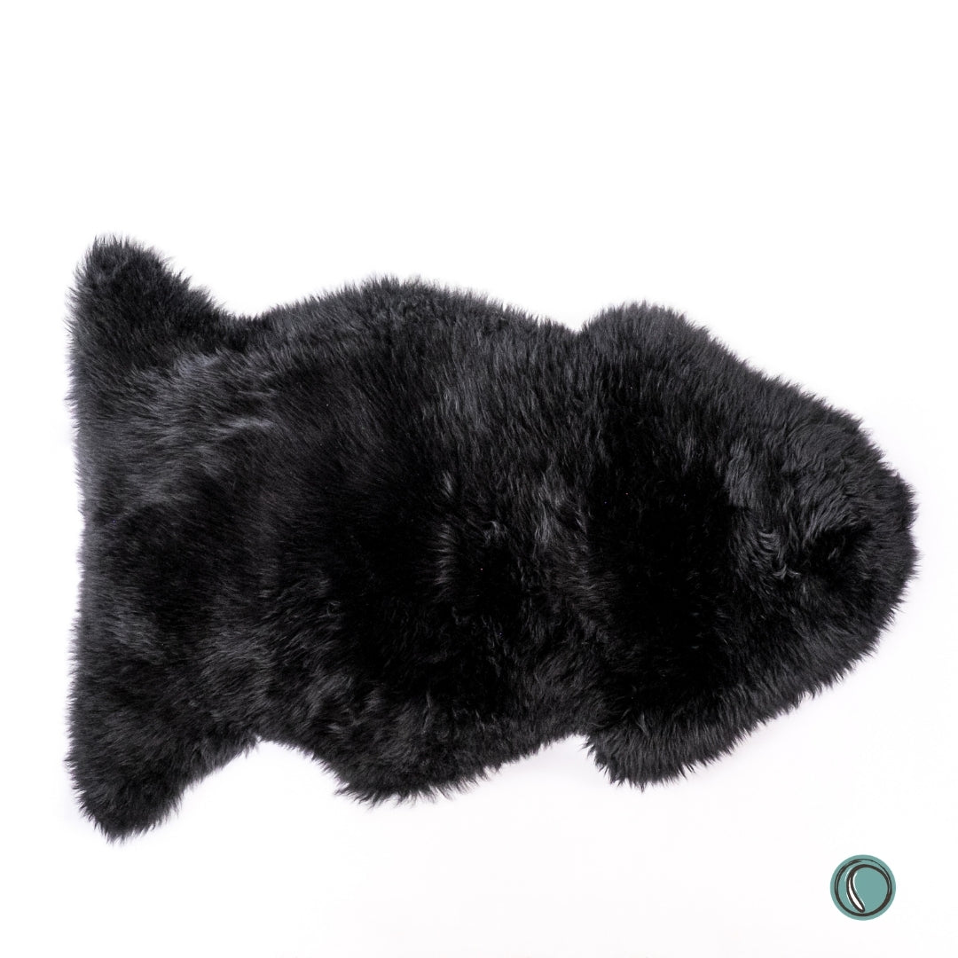 Long Wool Sheepskin | Black