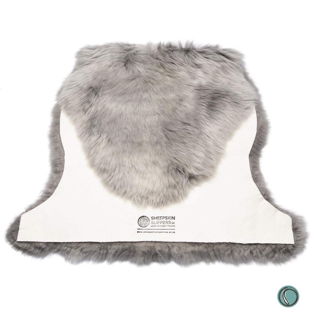 Long Wool Sheepskin | Light Grey