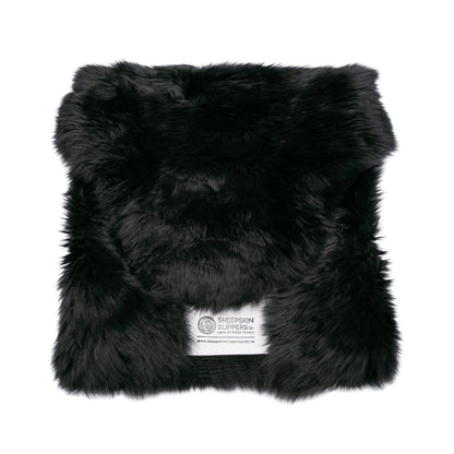 Long Wool Sheepskin | Black