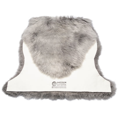 Long Wool Sheepskin | Light Grey