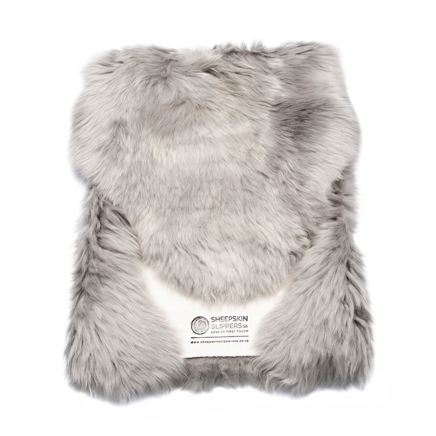 Long Wool Sheepskin | Light Grey