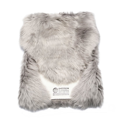 Long Wool Sheepskin | Light Grey